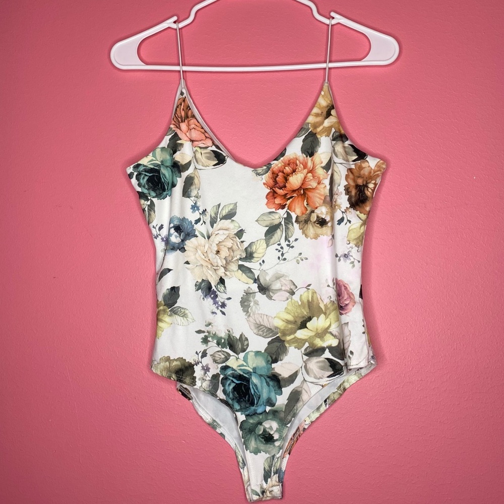 Floral bodysuit
